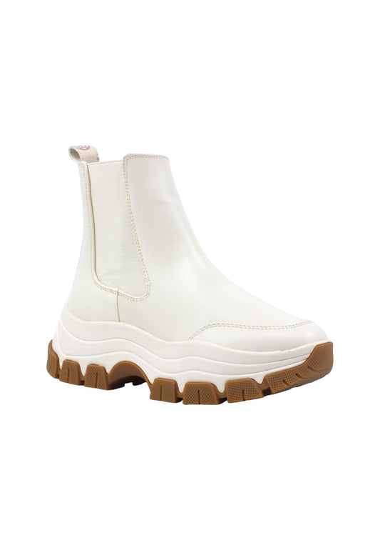 GUESS Stivaletto Polacco Donna Cream Bianco FL8BEOELE12 - Sandrini Calzature e Abbigliamento