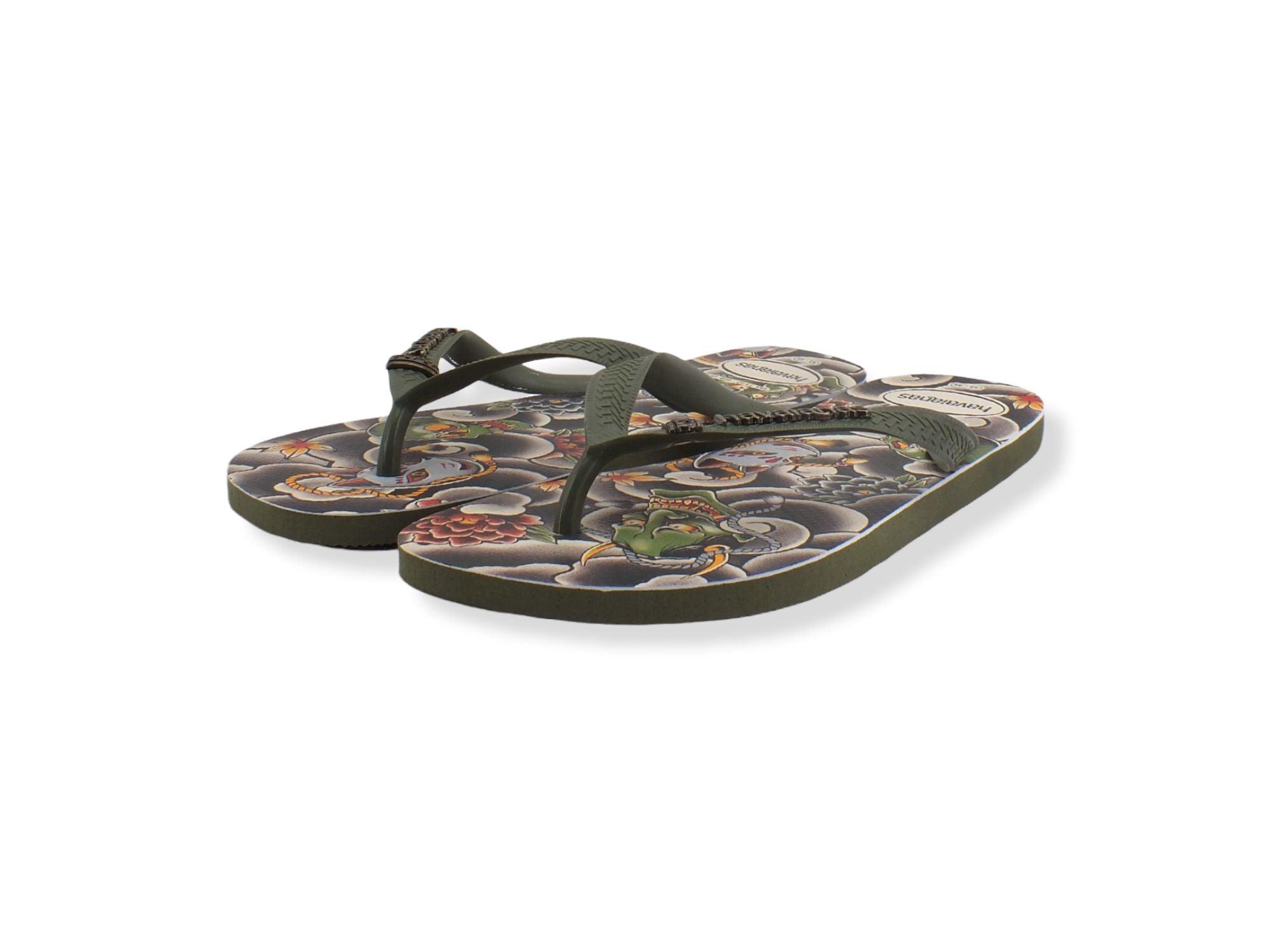 HAVAIANAS Hav Top Tribo Infratido Uomo Green 4144505 - Sandrini Calzature e Abbigliamento