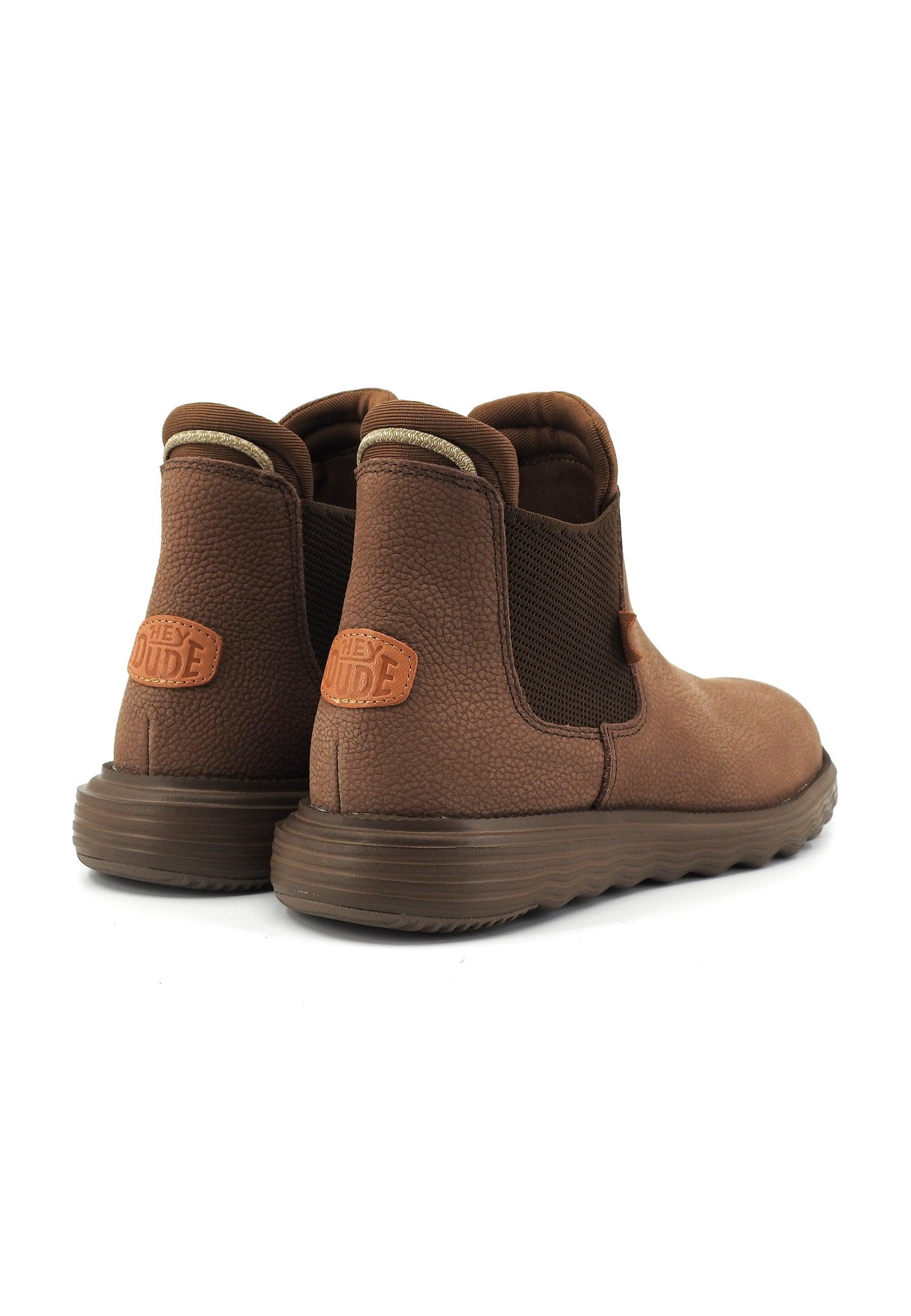 HEY DUDE Branson Stivaletto Polacco Uomo Brown 40187-255 - Sandrini Calzature e Abbigliamento