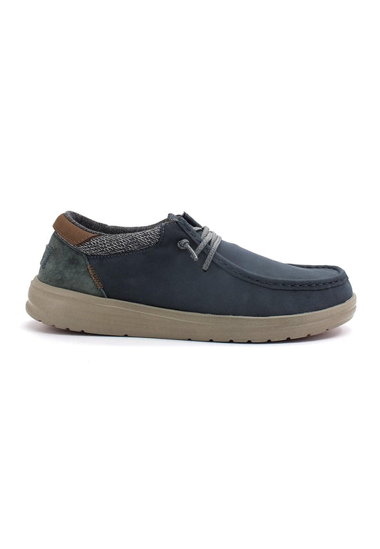HEY DUDE Paul Sneaker Da Vela Uomo Deep Blue 112292623 - Sandrini Calzature e Abbigliamento