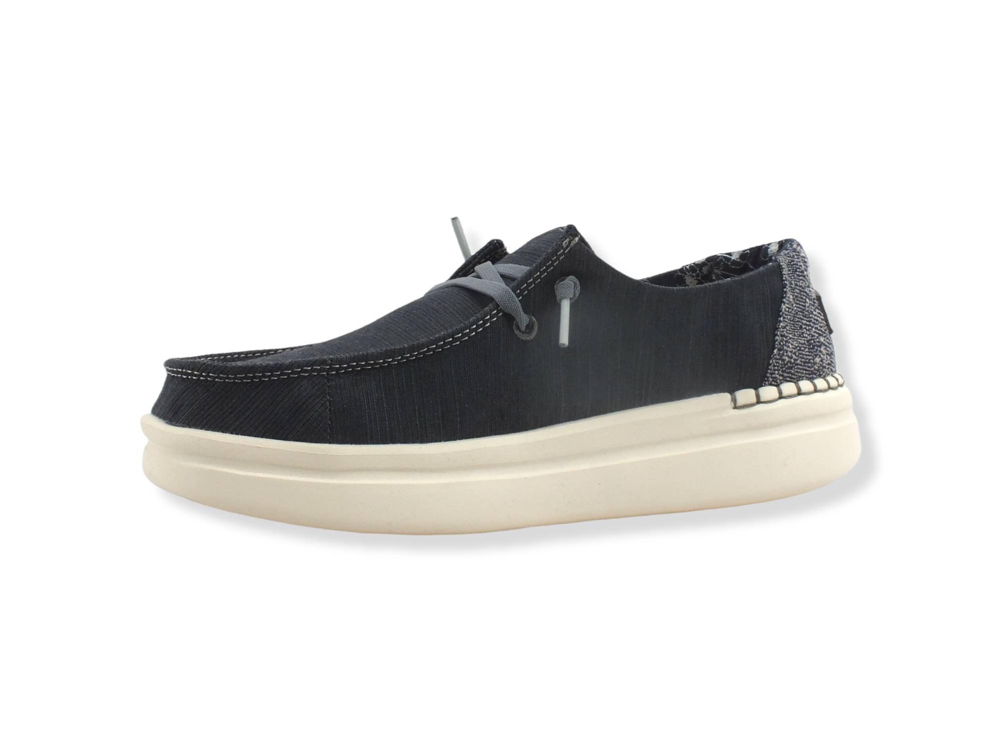 HEY DUDE Sneaker Donna Wendy Scarpa Vela Graphite Blue 121942725 - Sandrini Calzature e Abbigliamento