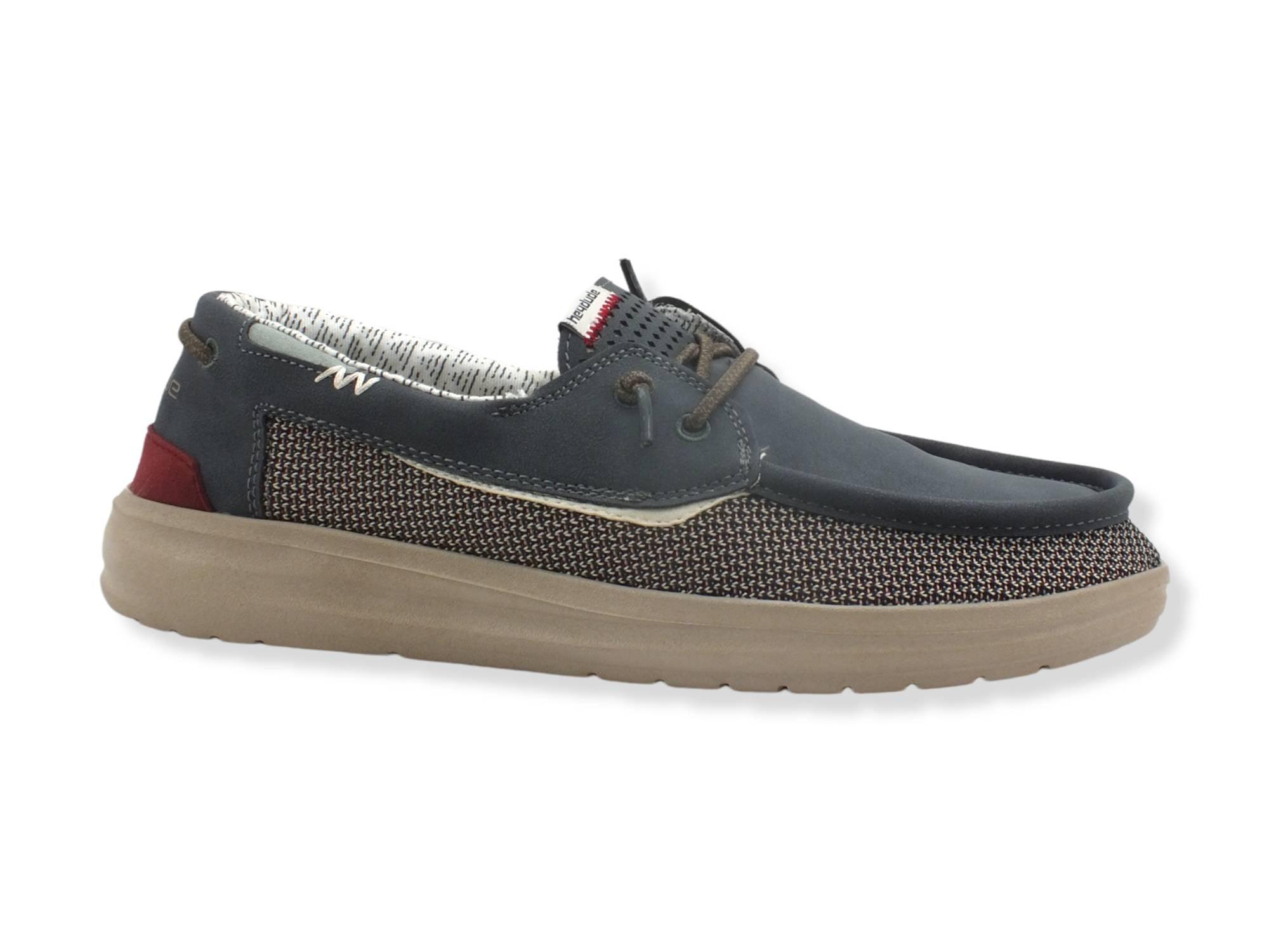 HEY DUDE Sneaker Uomo Welsh Scarpa Vela Grip Deep Blue 112222723 - Sandrini Calzature e Abbigliamento