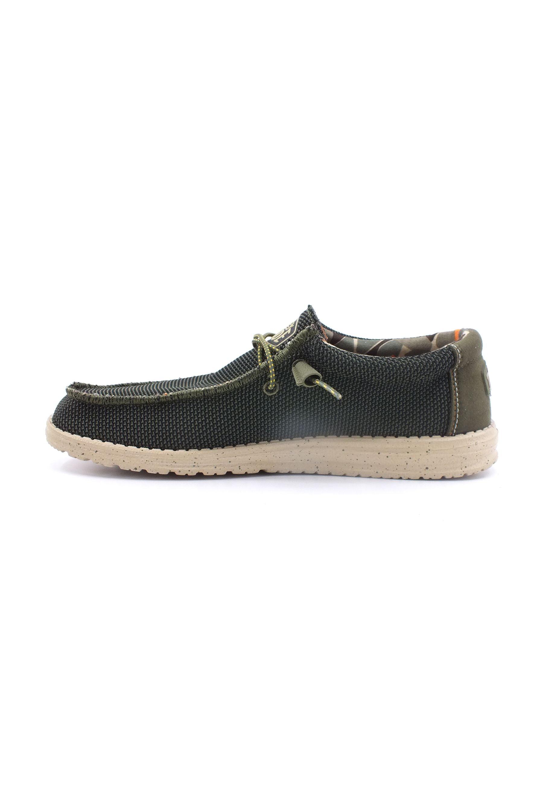 HEY DUDE Wally Sox Stitch Sneaker Vela Uomo Pine 40161-3VK - Sandrini Calzature e Abbigliamento