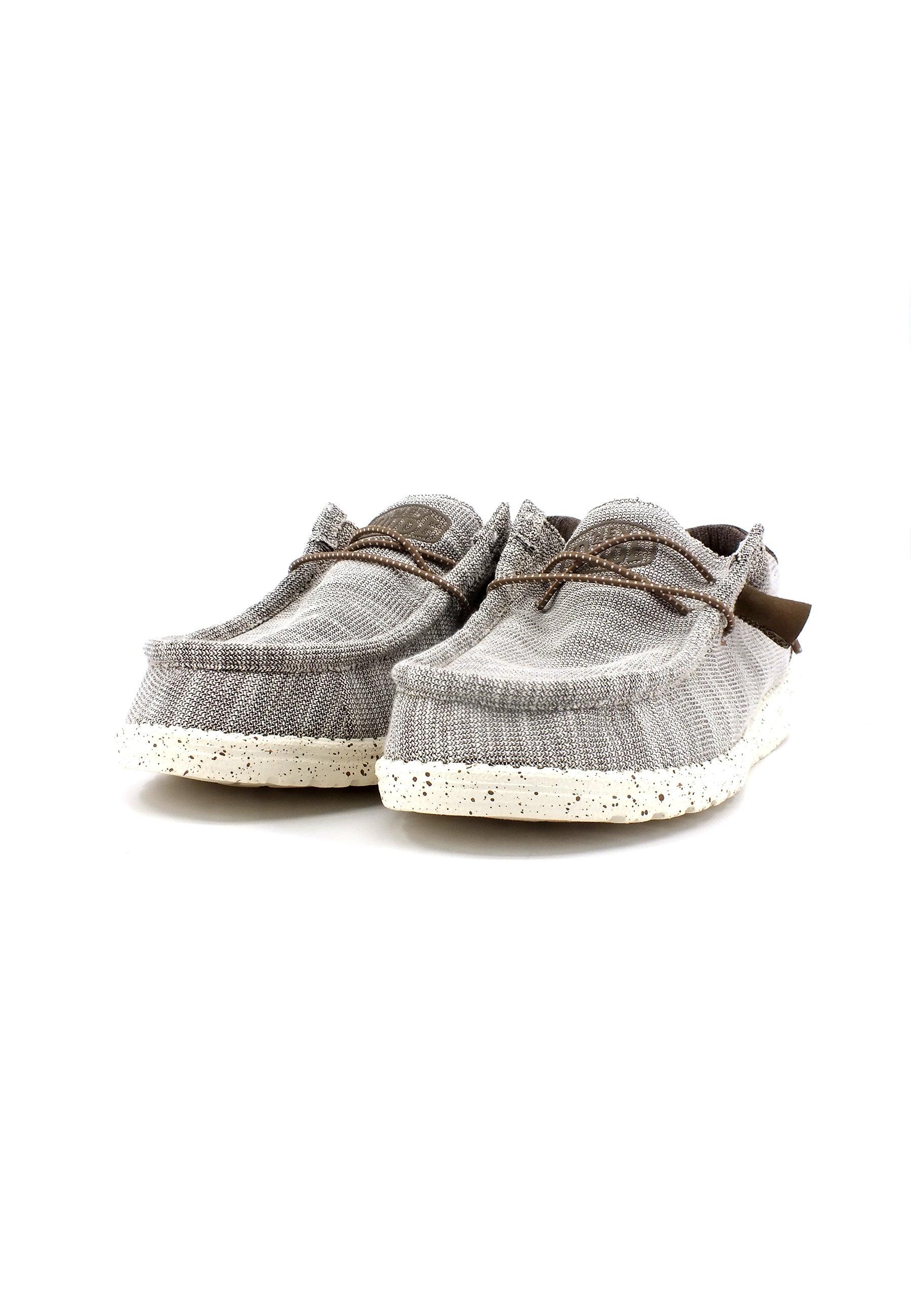 HEY DUDE Wally Stretch Mix Sneaker Vela Uomo Limestone 40025-2AC - Sandrini Calzature e Abbigliamento