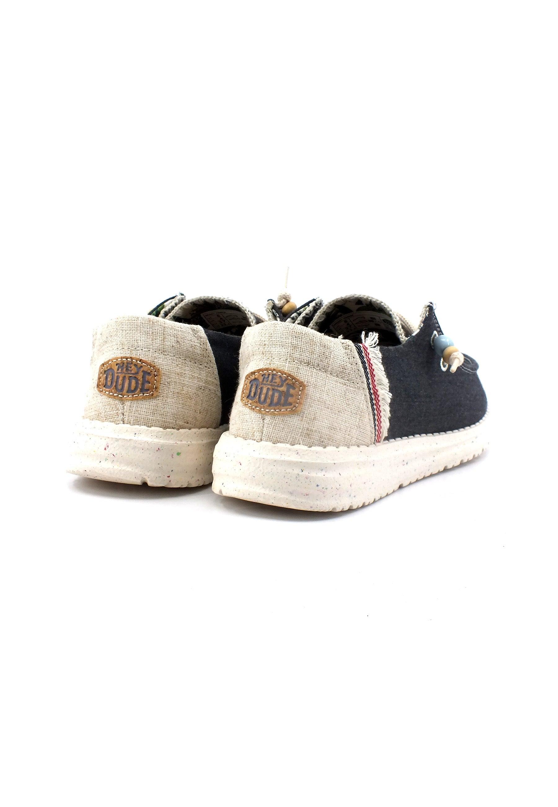 HEY DUDE Wendy Fringe Sneaker Vela Donna Carbon Grigio 40071-0YK - Sandrini Calzature e Abbigliamento