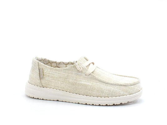 HEY DUDE Wendy Sneaker Scarpa Vela Lux Sparkling Gold 121419102 - Sandrini Calzature e Abbigliamento