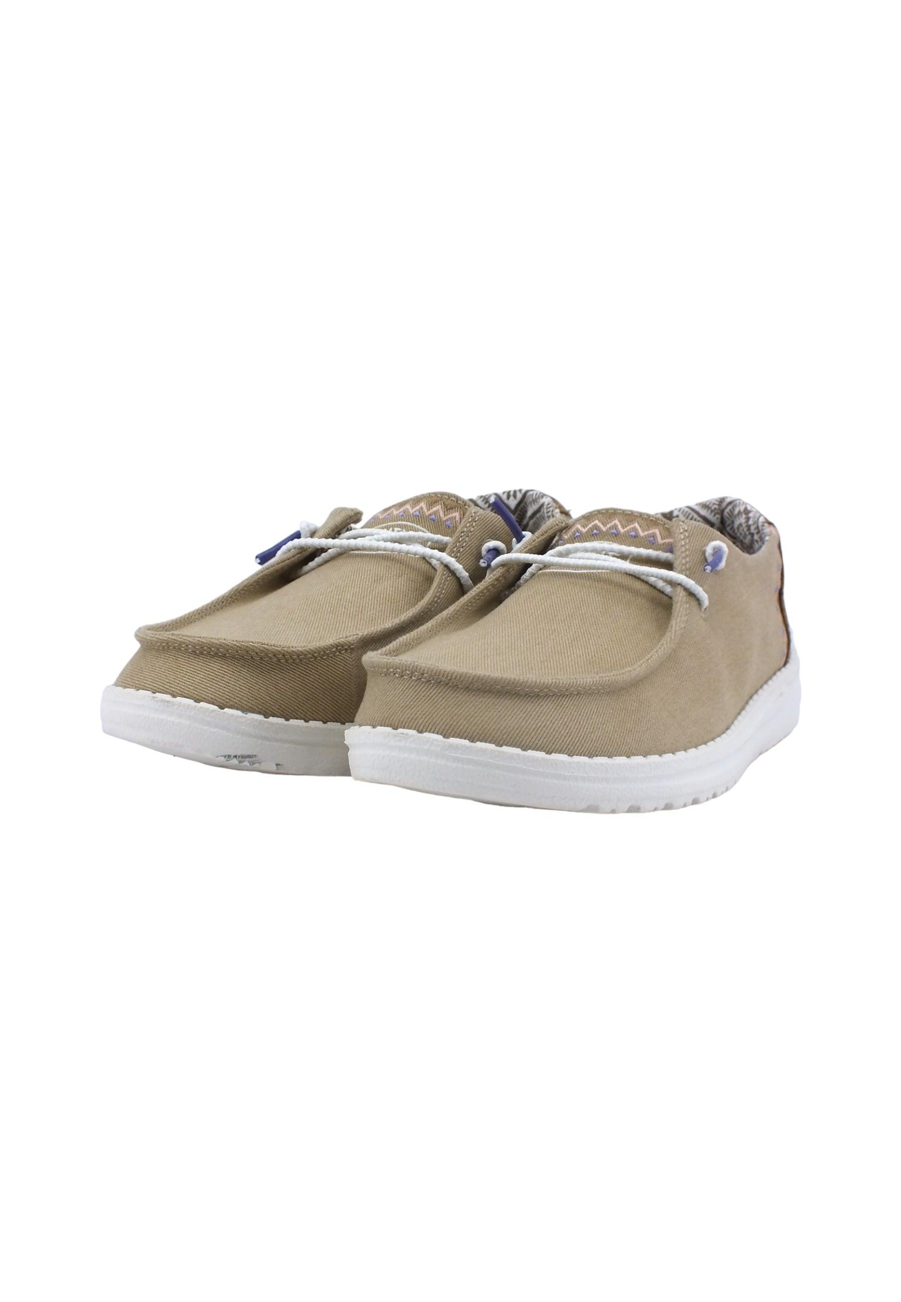 HEY DUDE Wendy Sneaker Vela Donna Desert Rose 40061-2Z6 - Sandrini Calzature e Abbigliamento