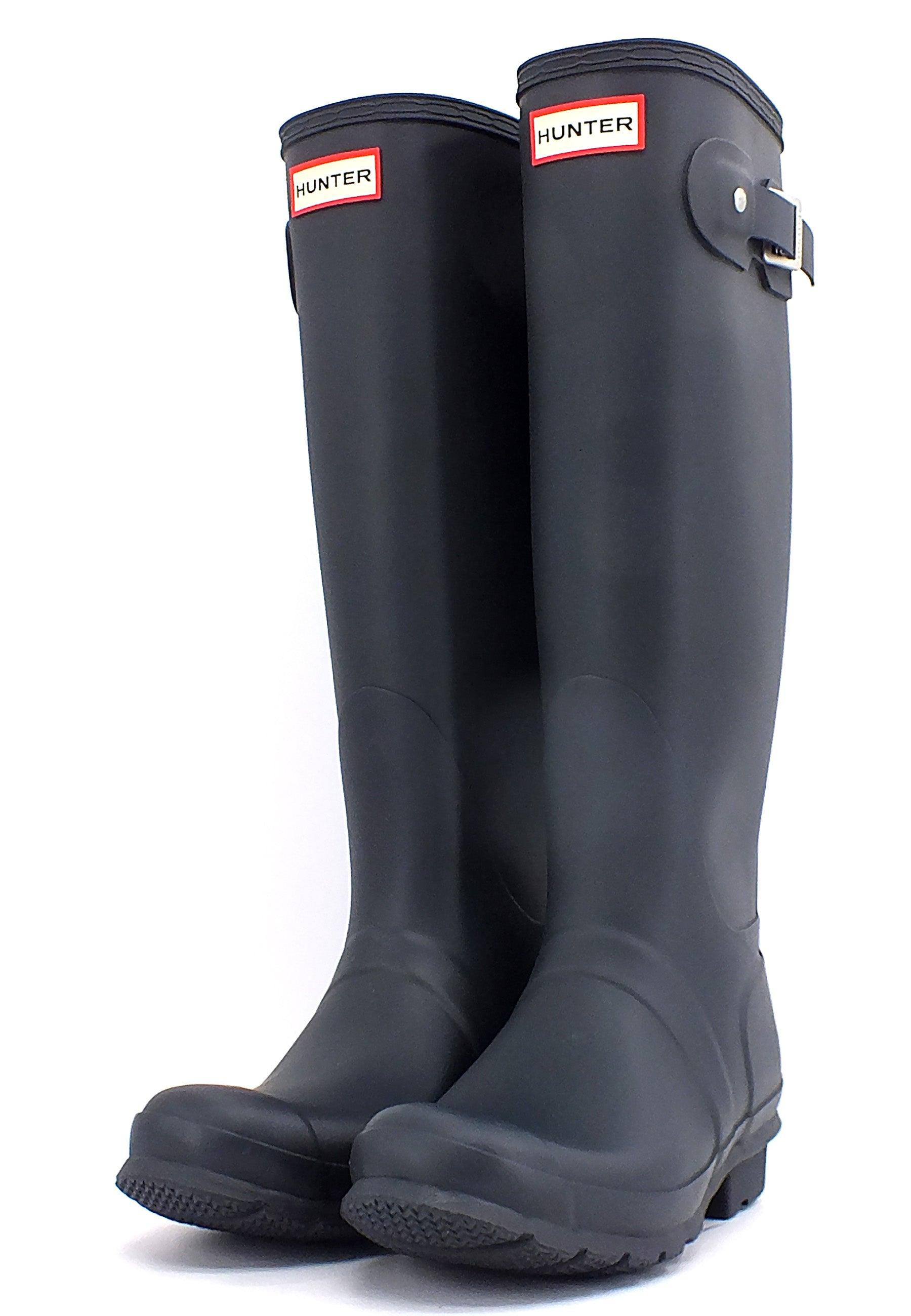 HUNTER Womens Original Tall Stivale Gomma Donna Navy WFT1000RMA - Sandrini Calzature e Abbigliamento