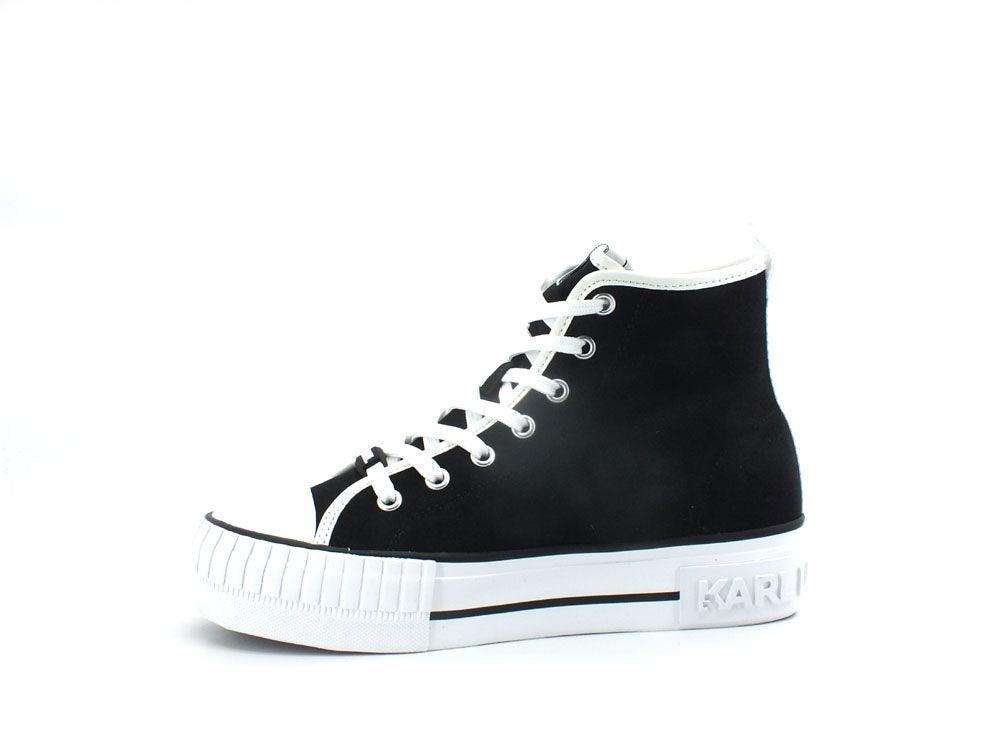 KARL LAGERFELD Kampus Max Ikonic Sneaker Hi Black Nero KL60450 - Sandrini Calzature e Abbigliamento