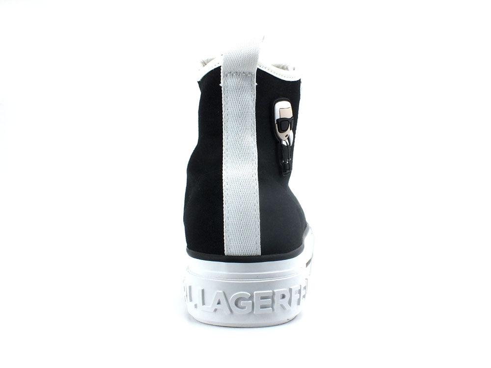 KARL LAGERFELD Kampus Max Ikonic Sneaker Hi Black Nero KL60450 - Sandrini Calzature e Abbigliamento