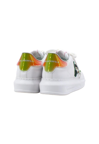 KARL LAGERFELD Kapri Sneaker Donna White Pink KL62530G - Sandrini Calzature e Abbigliamento