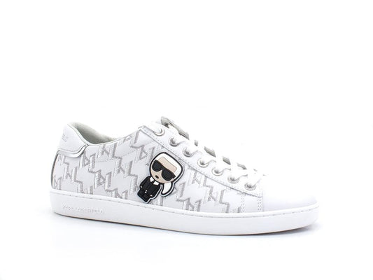 KARL LAGERFELD Kupsole II Ikonic Sneaker Logo White KL61249 - Sandrini Calzature e Abbigliamento