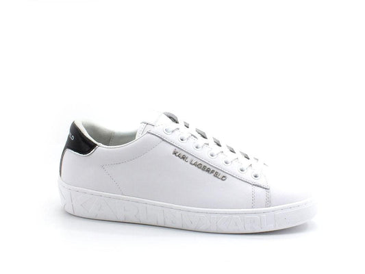 KARL LAGERFELD Kupsole II Lo Lace Sneaker White KL51019 - Sandrini Calzature e Abbigliamento