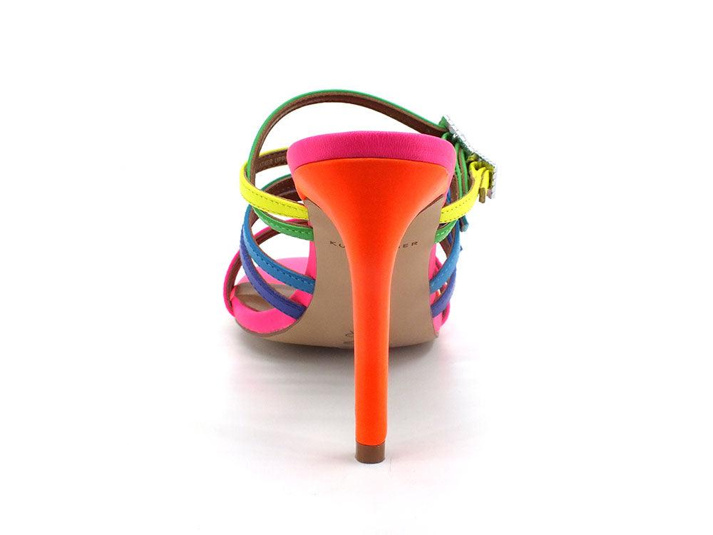 KURT GEIGER Pierra Mule Sandalo Tacco Listini Multicolor 8882799109 - Sandrini Calzature e Abbigliamento