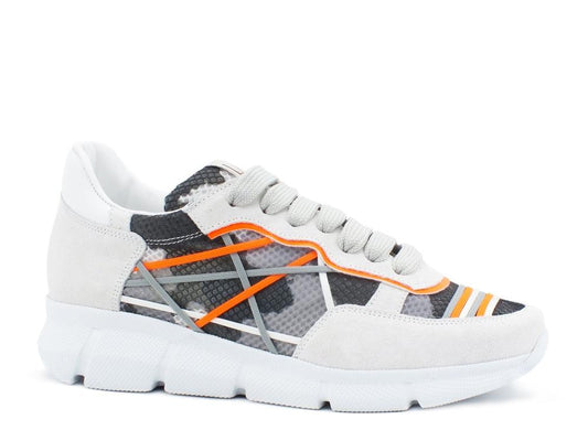 L4K3 Mr Big Limited Camu Running Grey Orange B60-LIM - Sandrini Calzature e Abbigliamento