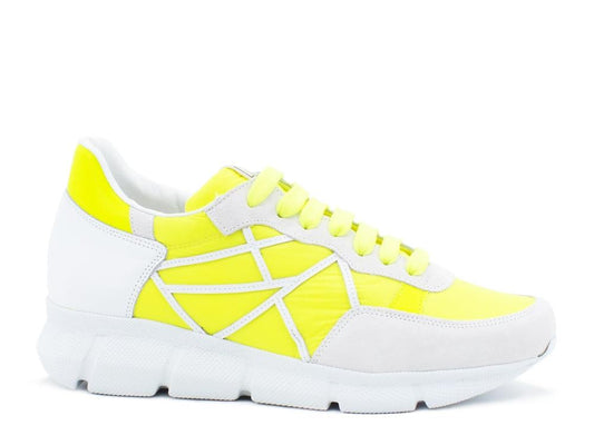 L4K3 Mr Big Primordial Running Yellow Fluo B65-FLU - Sandrini Calzature e Abbigliamento