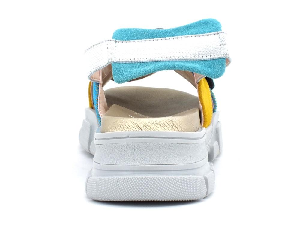 L4K3 Sandal Patch 2 Yellow B47-SAN - Sandrini Calzature e Abbigliamento