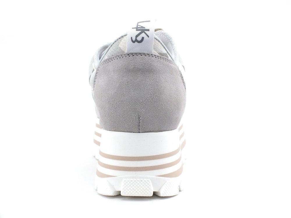 LAKE Bowling Pitagora Sneaker Running Platform Grey D27-BOW - Sandrini Calzature e Abbigliamento