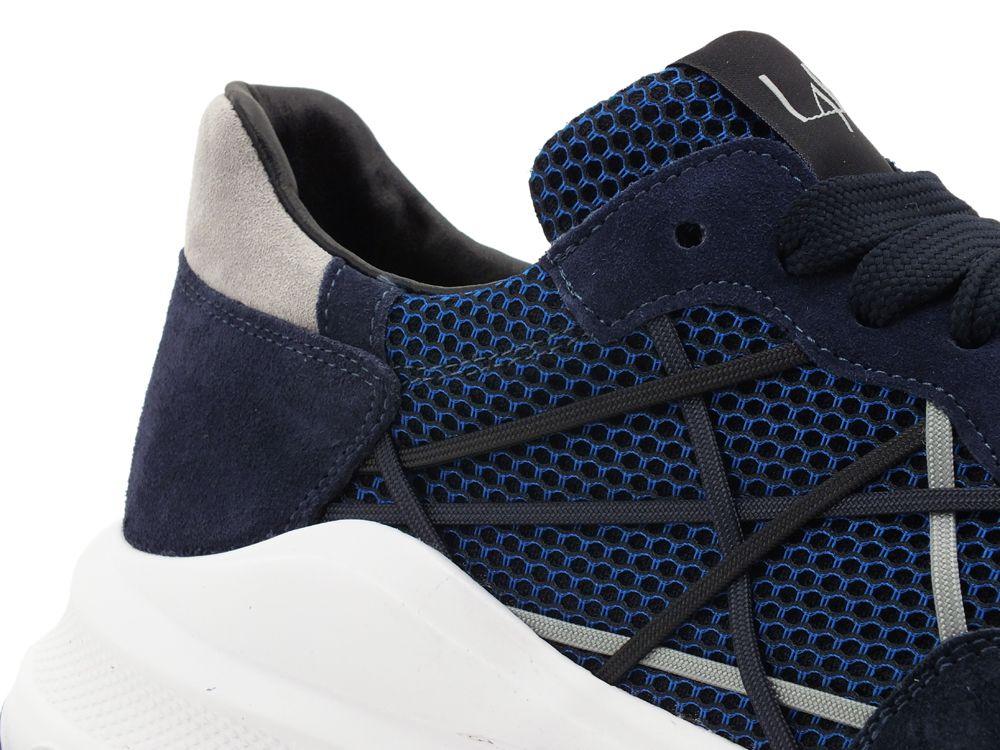 LAKE Mr. Big Golden Sneaker Running Blue C43-GOL - Sandrini Calzature e Abbigliamento
