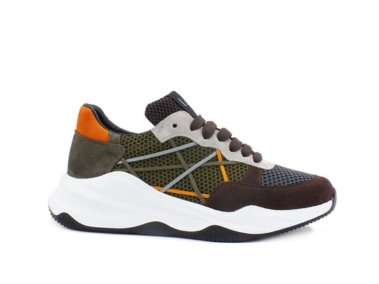 LAKE Mr. Big Golden Sneaker Running Brown C44-GOL - Sandrini Calzature e Abbigliamento