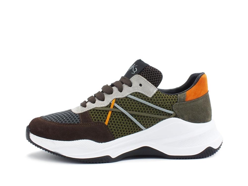 LAKE Mr. Big Golden Sneaker Running Brown C44-GOL - Sandrini Calzature e Abbigliamento