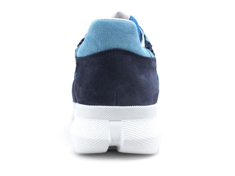 LAKE Mr. Big Golden Sneaker Running Uomo Golden Blue D158-GOL - Sandrini Calzature e Abbigliamento