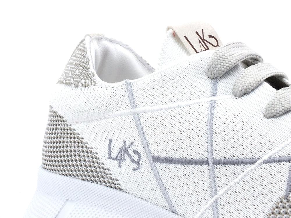 LAKE Mr. Big Hi Tech Sneaker Elastic White D73-HIT - Sandrini Calzature e Abbigliamento