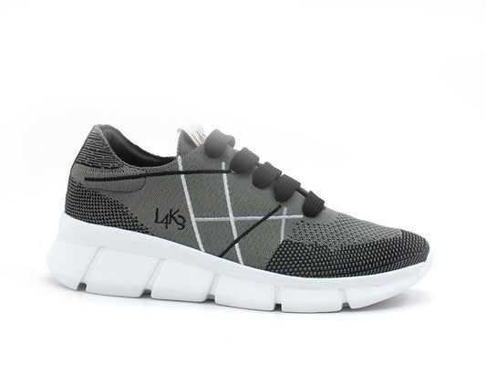 LAKE Mr. Big Hi Tech Sneaker Running Uomo Grey D74-HIT - Sandrini Calzature e Abbigliamento