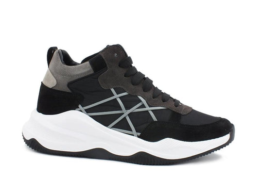 LAKE Mr. Big Mid Sneaker Running Black C62-MID - Sandrini Calzature e Abbigliamento