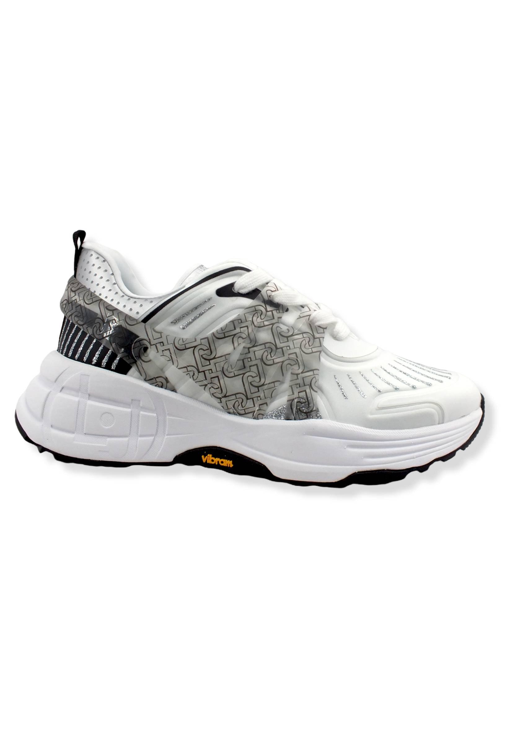 LIU JO 12:12 01 Sneaker Donna White BF2085TX259 - Sandrini Calzature e Abbigliamento