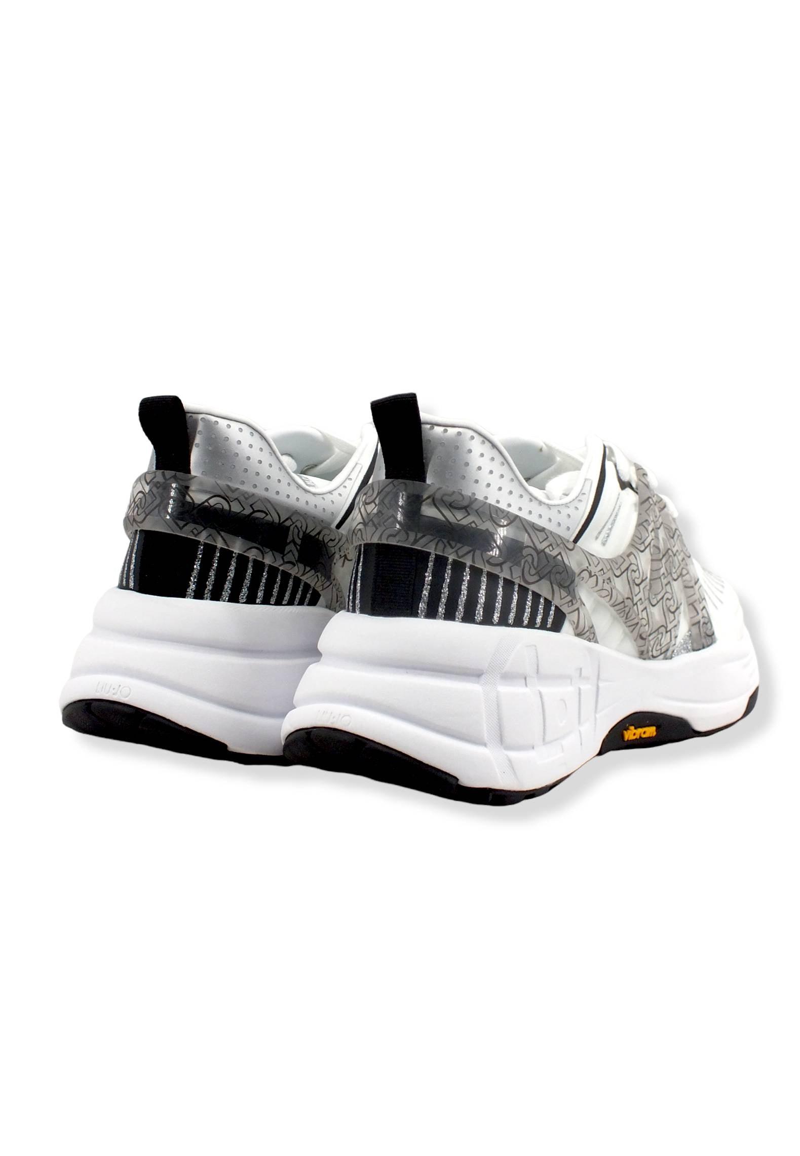 LIU JO 12:12 01 Sneaker Donna White BF2085TX259 - Sandrini Calzature e Abbigliamento