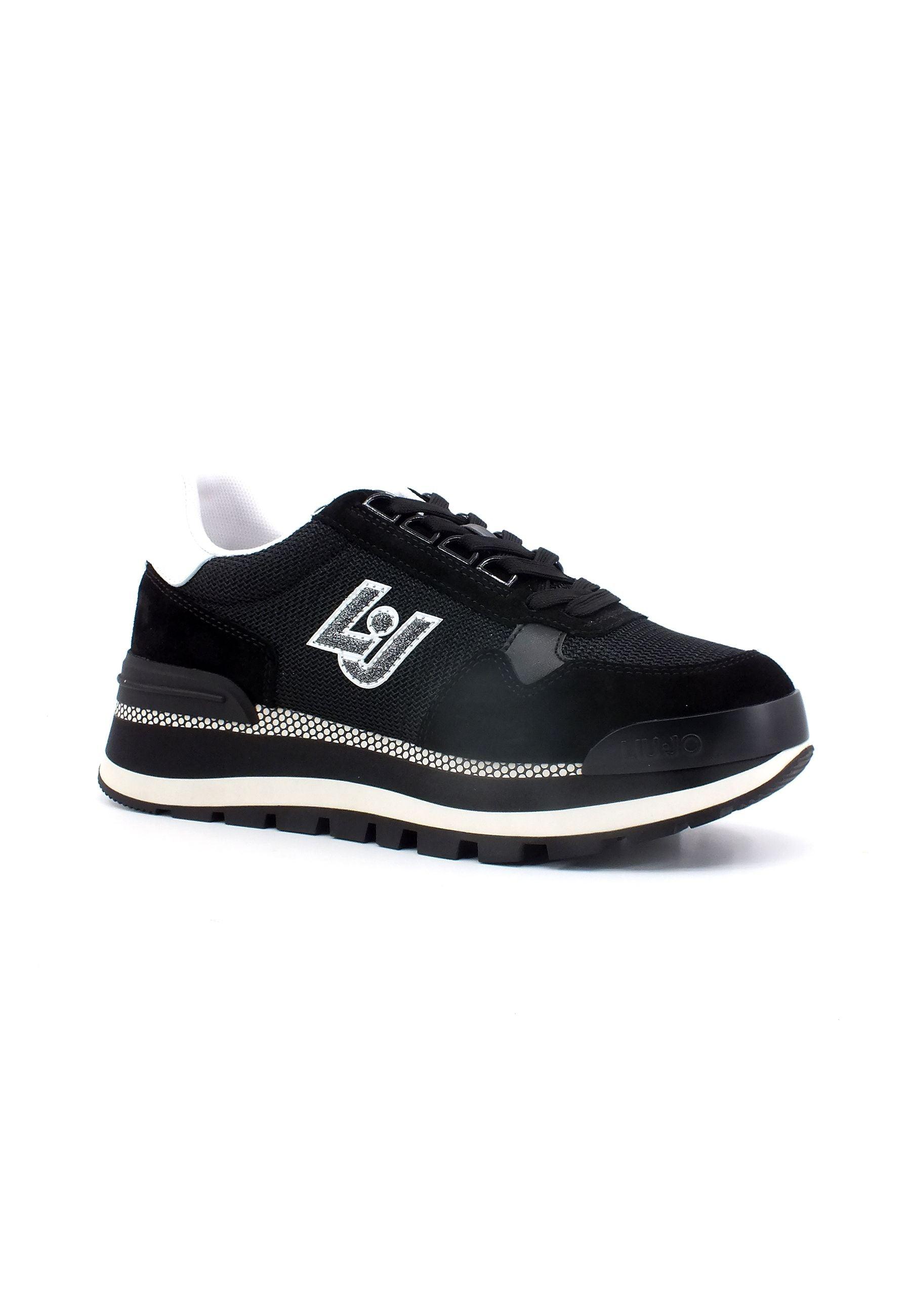 LIU JO Amazing 16 Sneaker Donna Black BA3119EX027 - Sandrini Calzature e Abbigliamento