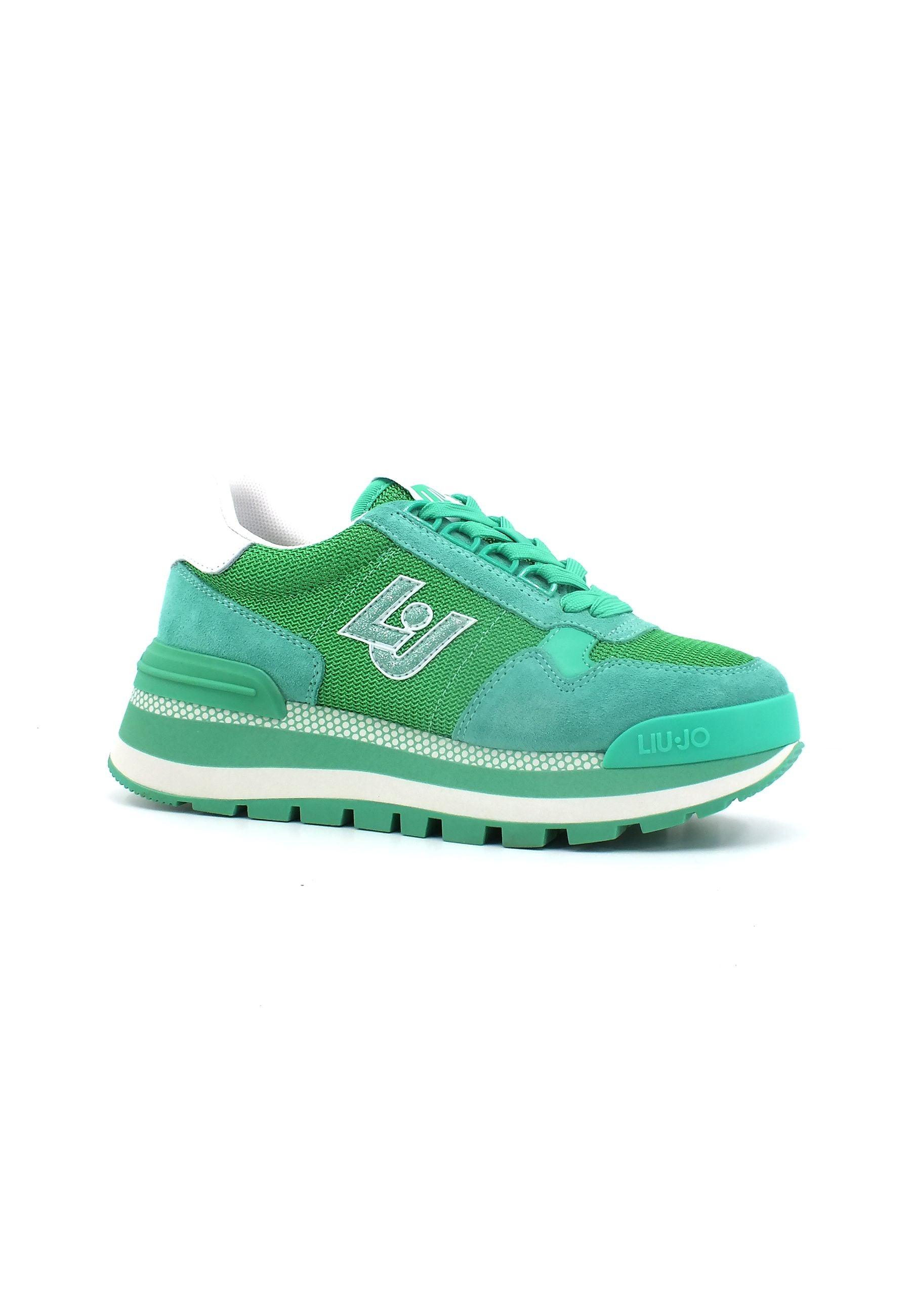 LIU JO Amazing 16 Sneaker Donna Green BA3119PX027 - Sandrini Calzature e Abbigliamento
