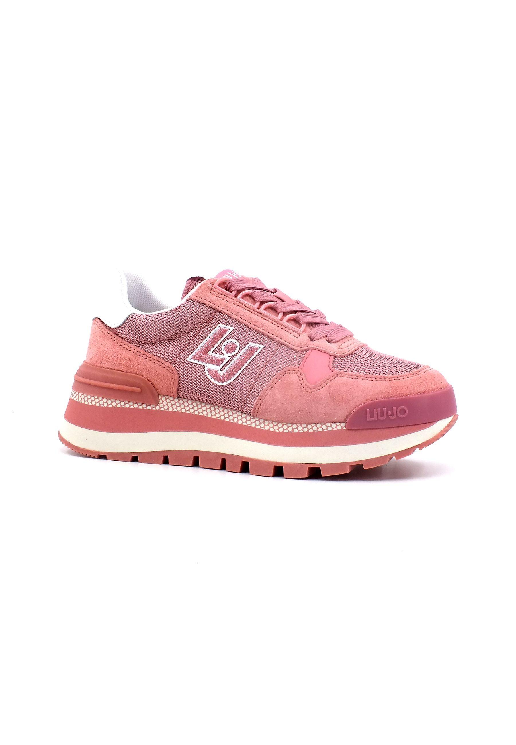 LIU JO Amazing 16 Sneaker Donna Pink Ray BA3119PX027 - Sandrini Calzature e Abbigliamento
