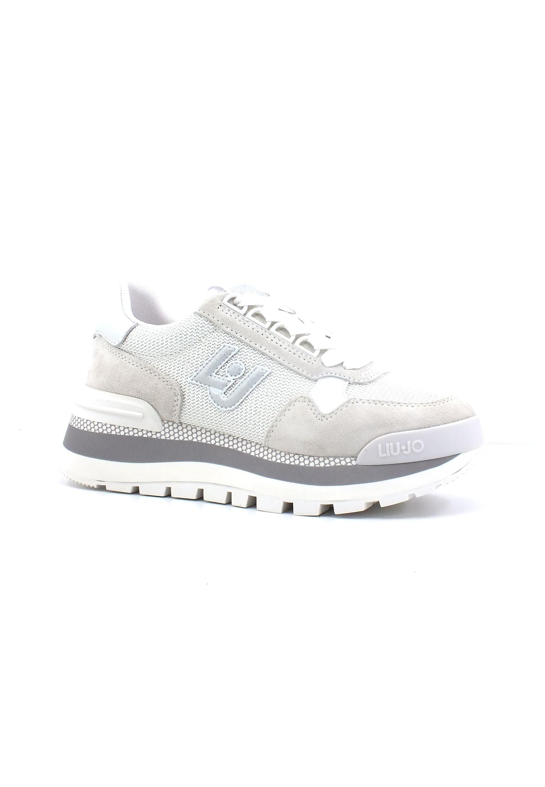 LIU JO Amazing 16 Sneaker Donna White BA3119PX027 - Sandrini Calzature e Abbigliamento