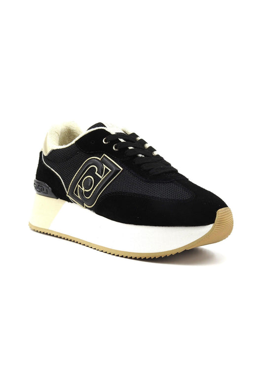 LIU JO Dreamy 02 Sneaker Donna Black Gold BA4081PX031 - Sandrini Calzature e Abbigliamento