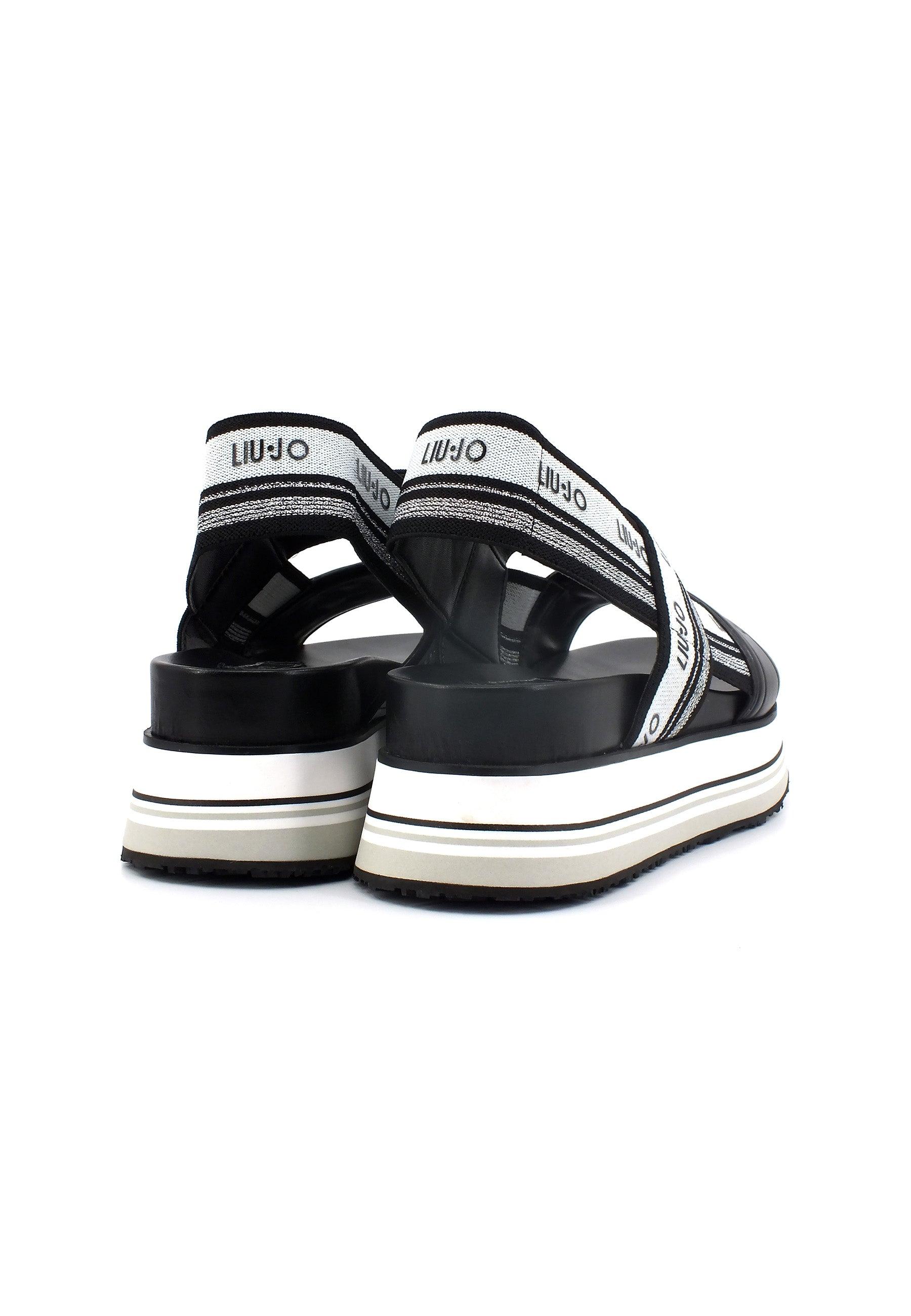 LIU JO Frida 25 Sandalo Donna Black SA3027TX039 - Sandrini Calzature e Abbigliamento