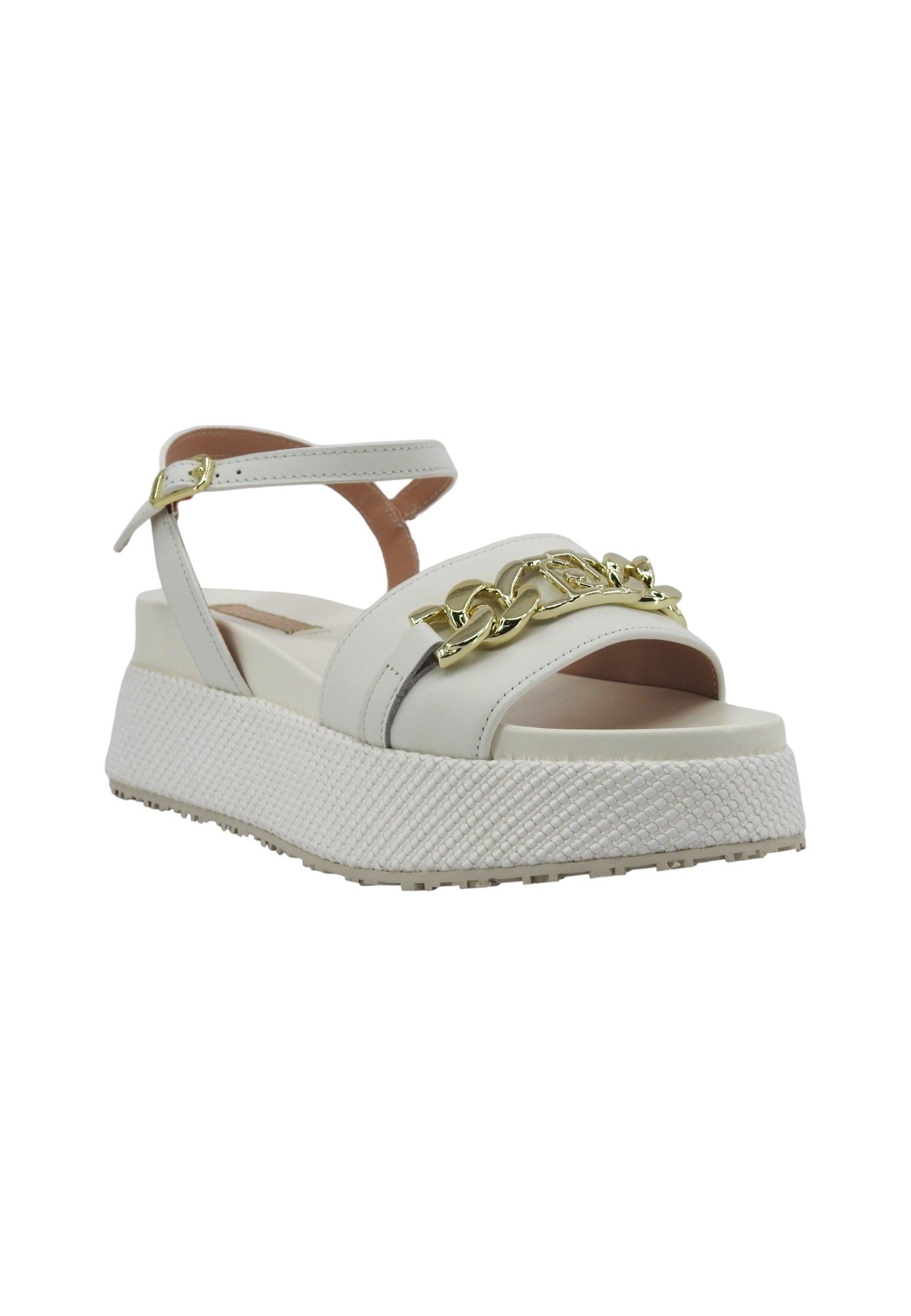 LIU JO Frida 31 Sandalo Donna White SA4149P0102 - Sandrini Calzature e Abbigliamento
