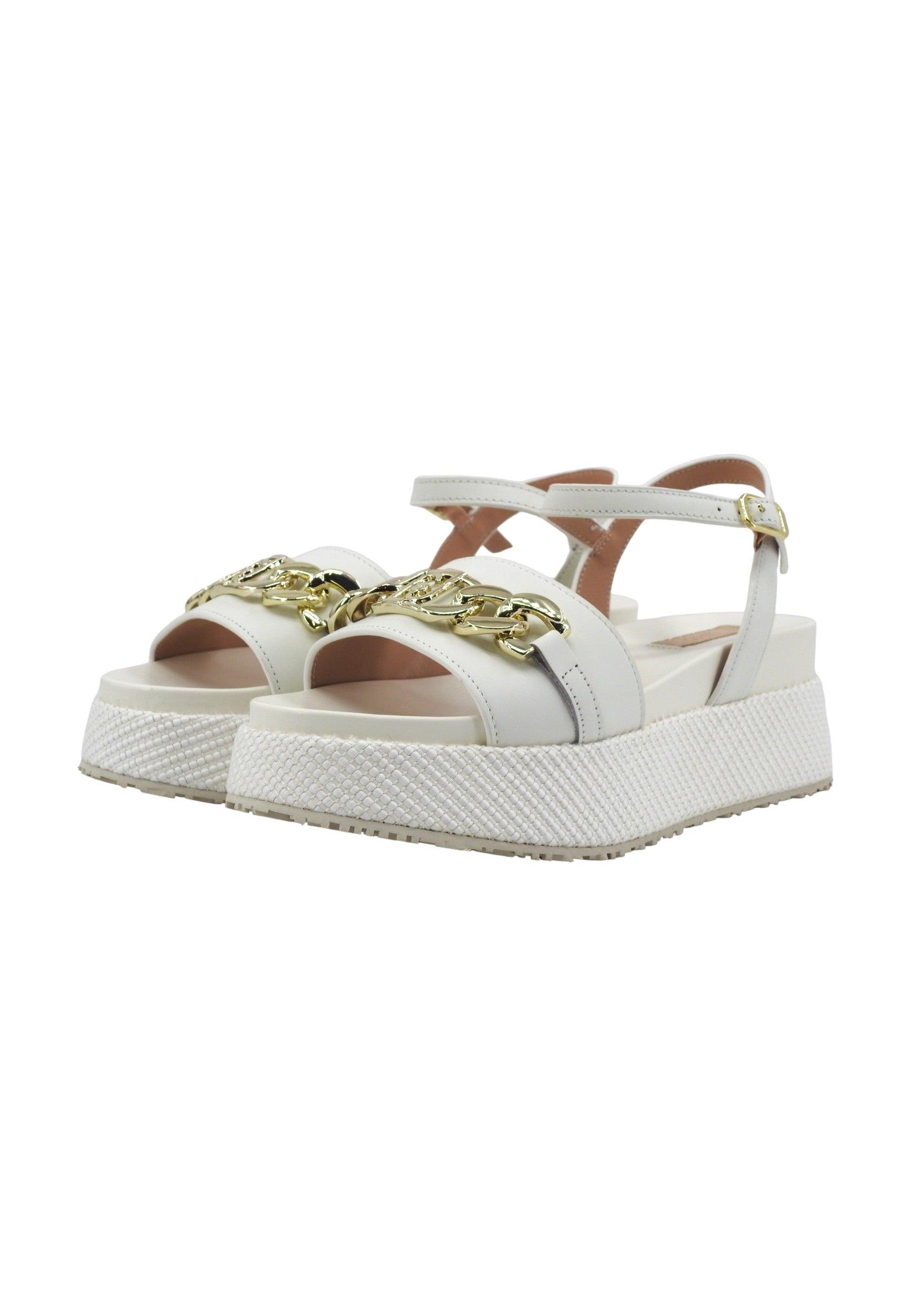 LIU JO Frida 31 Sandalo Donna White SA4149P0102 - Sandrini Calzature e Abbigliamento