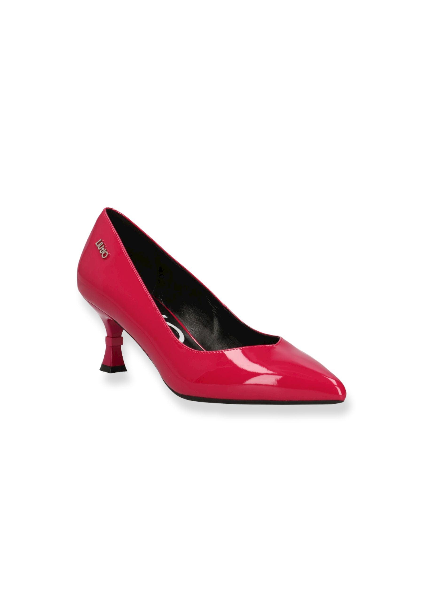 LIU JO Gaia 10 Patent Dècolletè Rosa Fuxia SF2265EX004 - Sandrini Calzature e Abbigliamento