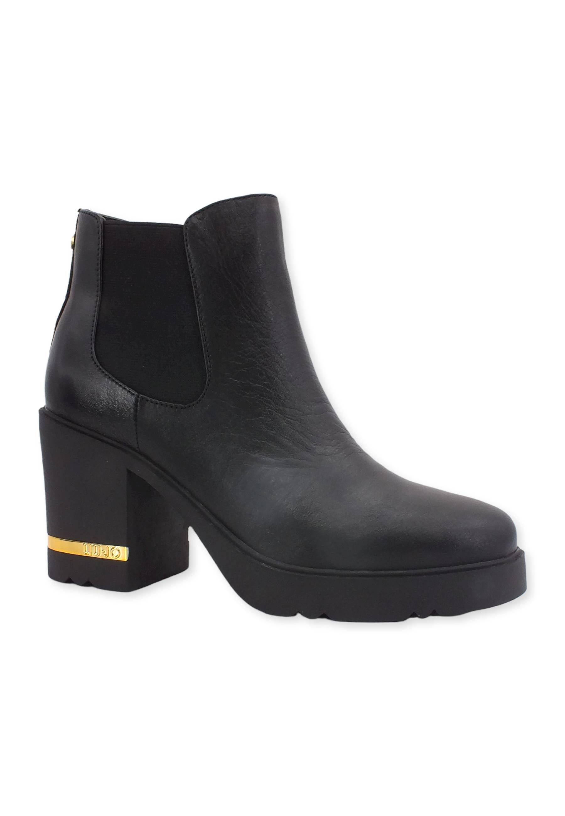 LIU JO Gloria 13 Stivaletto Tacco Donna Black SF2117P0102 - Sandrini Calzature e Abbigliamento