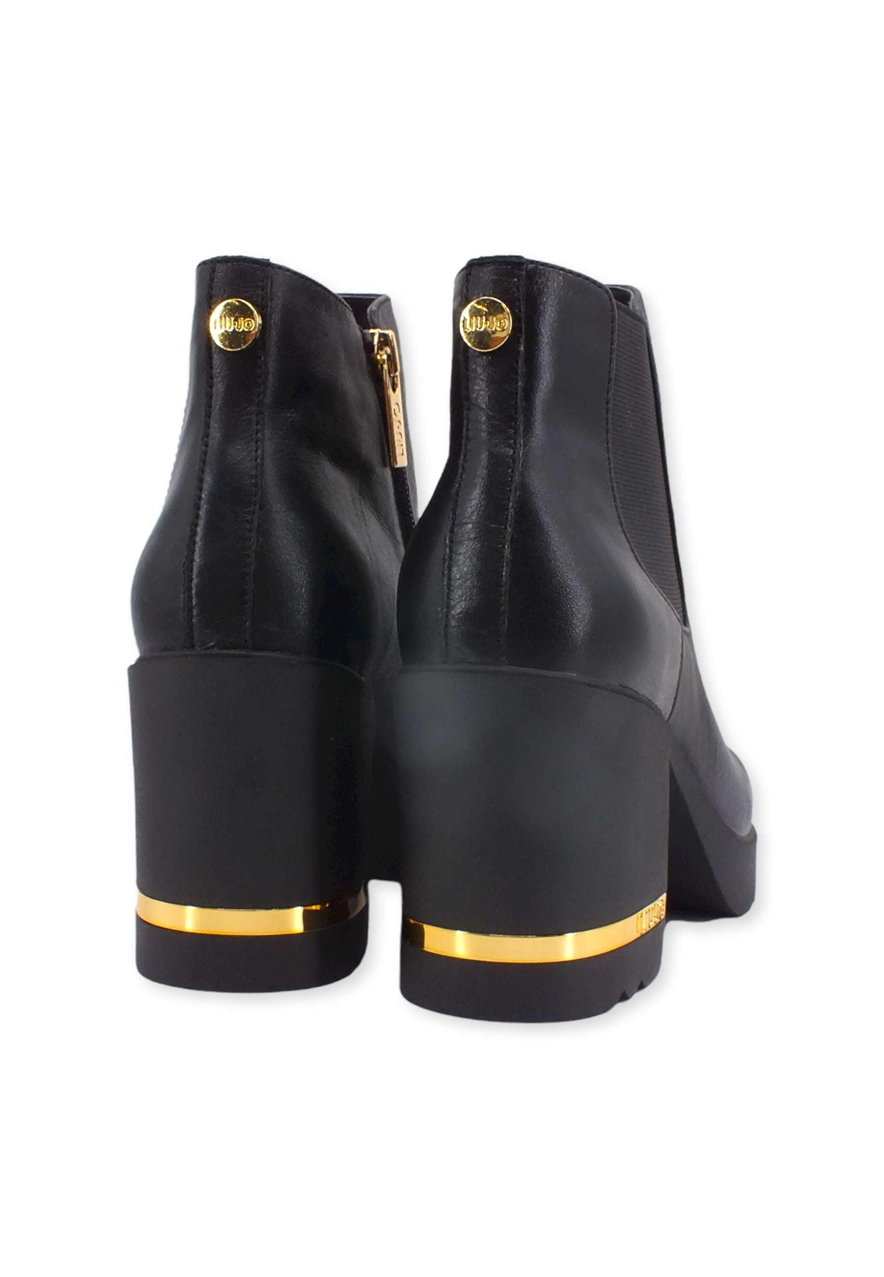 LIU JO Gloria 13 Stivaletto Tacco Donna Black SF2117P0102 - Sandrini Calzature e Abbigliamento