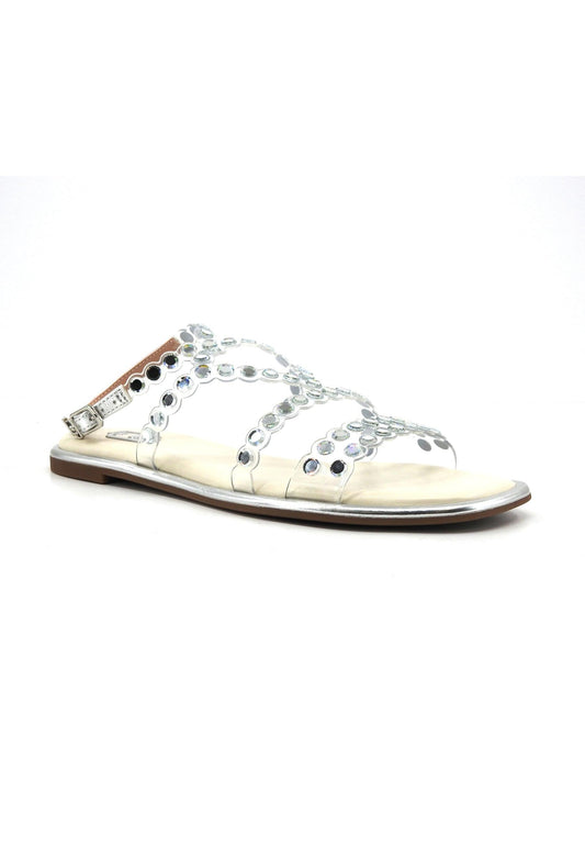 LIU JO Irene =7 Sandalo Donna Trasparent Bianco SA4181EX124 - Sandrini Calzature e Abbigliamento