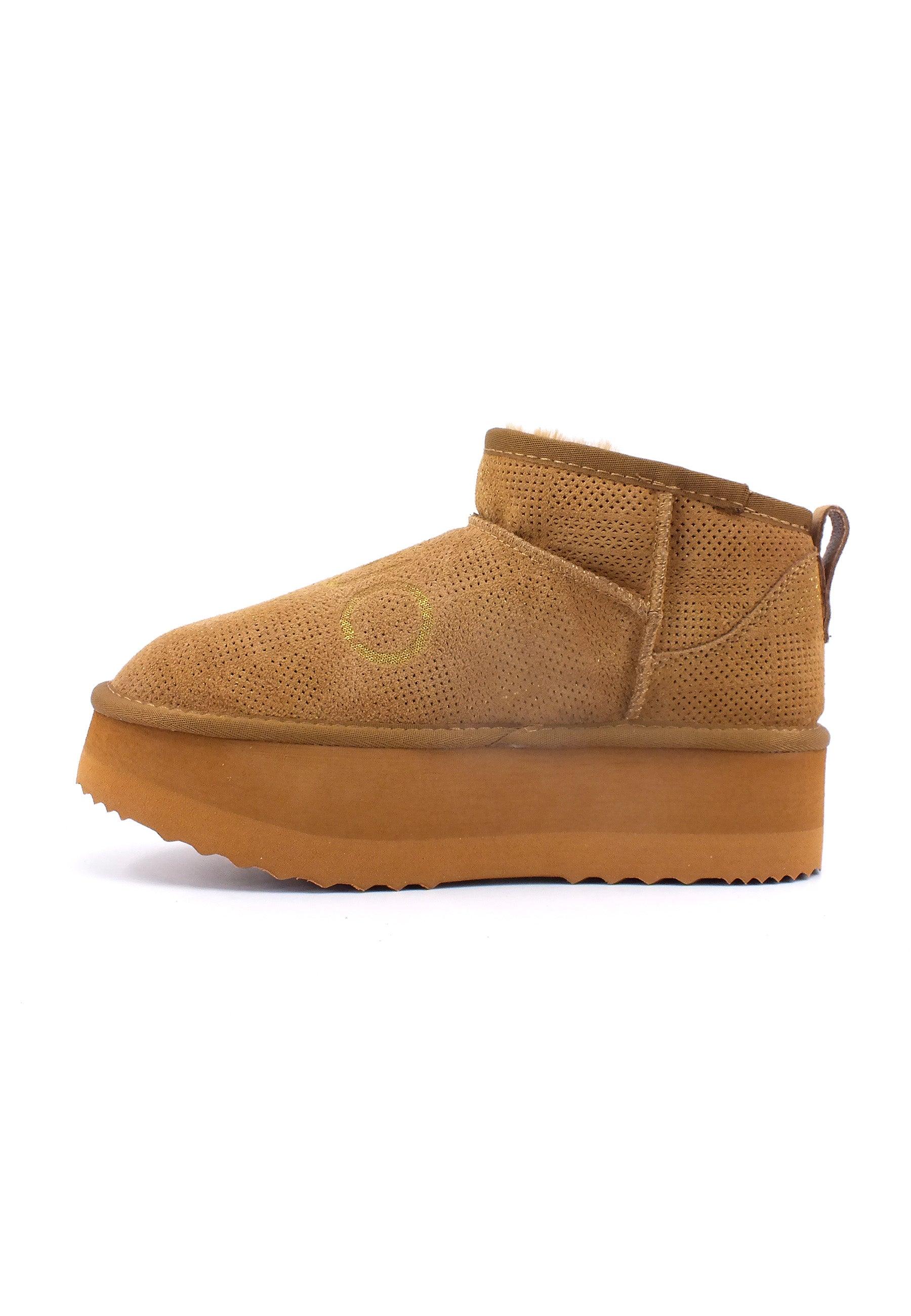 LIU JO Jane 01 Stivaletto Pelo Donna Cognac SA4051PX373 - Sandrini Calzature e Abbigliamento