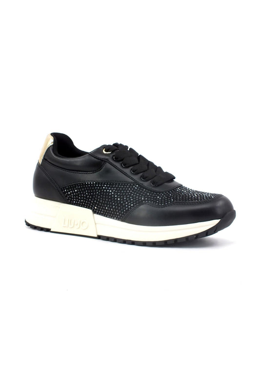 LIU JO Johanna 02 Sneaker Donna Black BF3135EX146 - Sandrini Calzature e Abbigliamento
