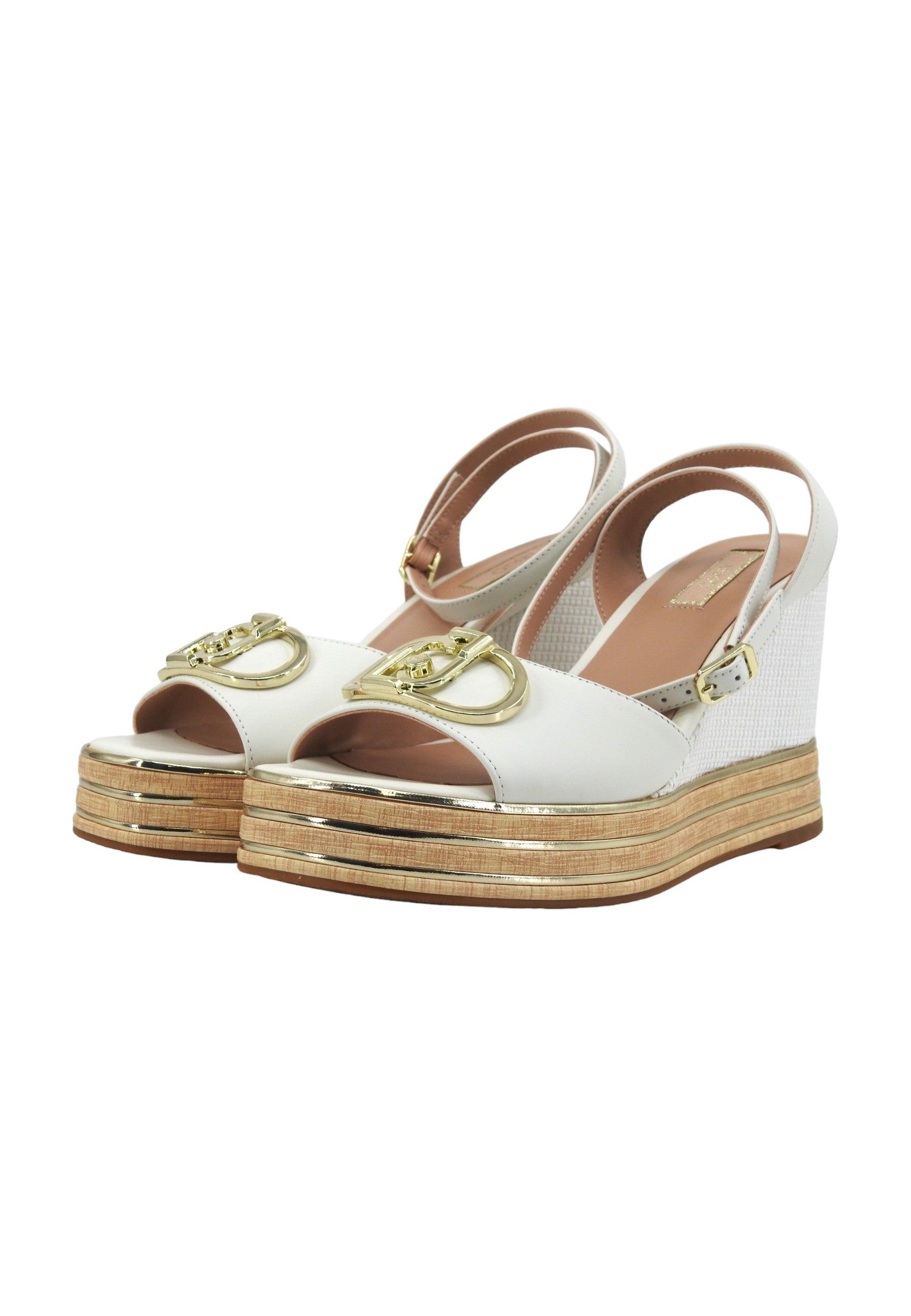 LIU JO Karen 01 Sandalo Donna White SA4131P0102 - Sandrini Calzature e Abbigliamento