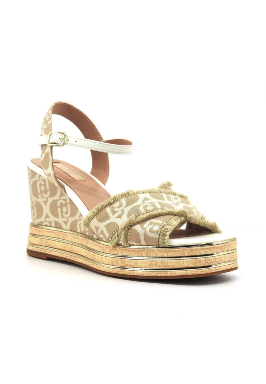 LIU JO Karen 04 Sandalo Donna Beige SA4137TX412 - Sandrini Calzature e Abbigliamento