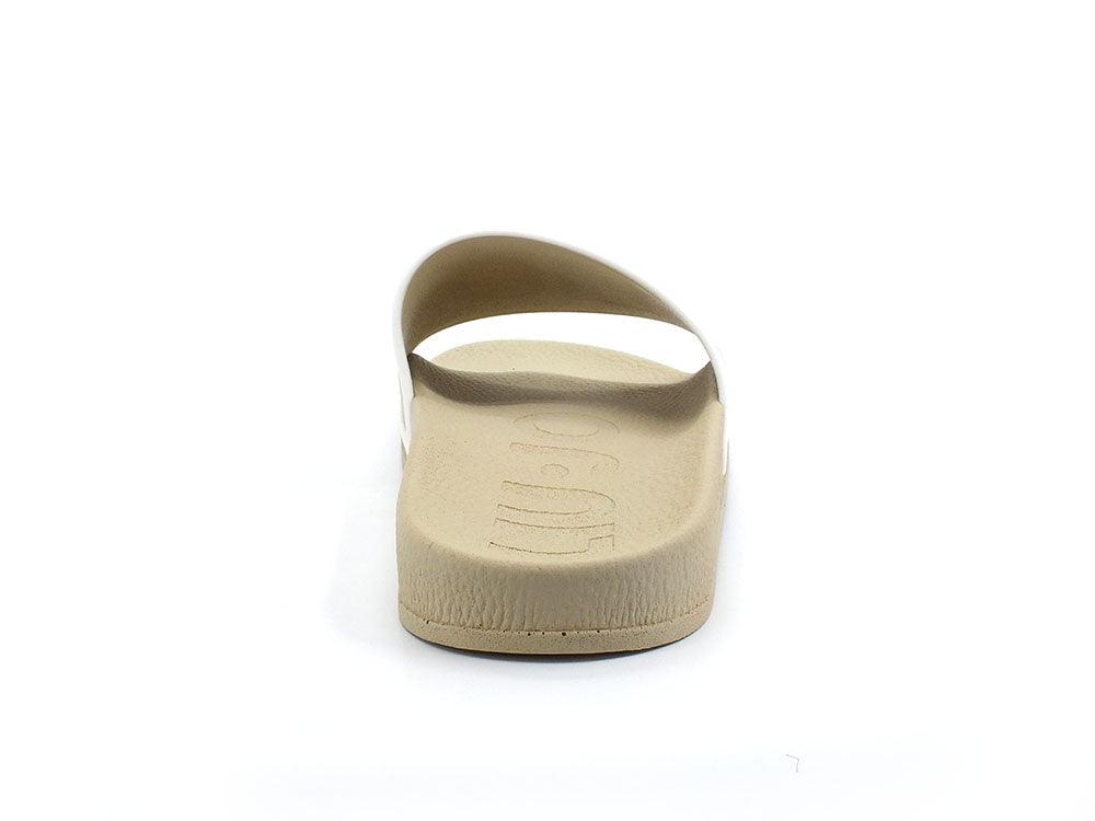LIU JO Kos 02 Ciabatta Slipper Logo Beige Milk BA2169EX028 - Sandrini Calzature e Abbigliamento