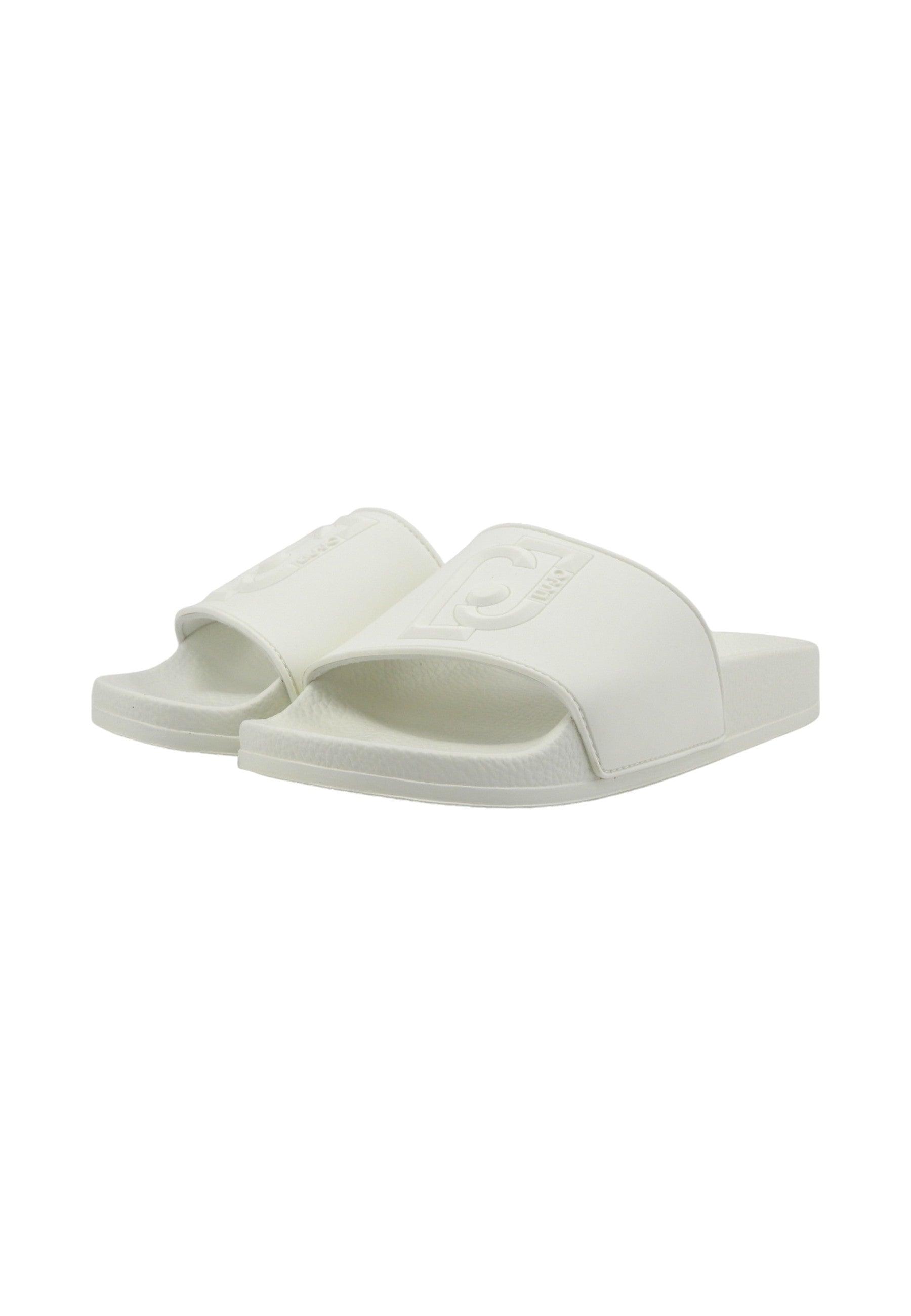 LIU JO Kos 16 Ciabatta Donna White BA4103EX028 - Sandrini Calzature e Abbigliamento