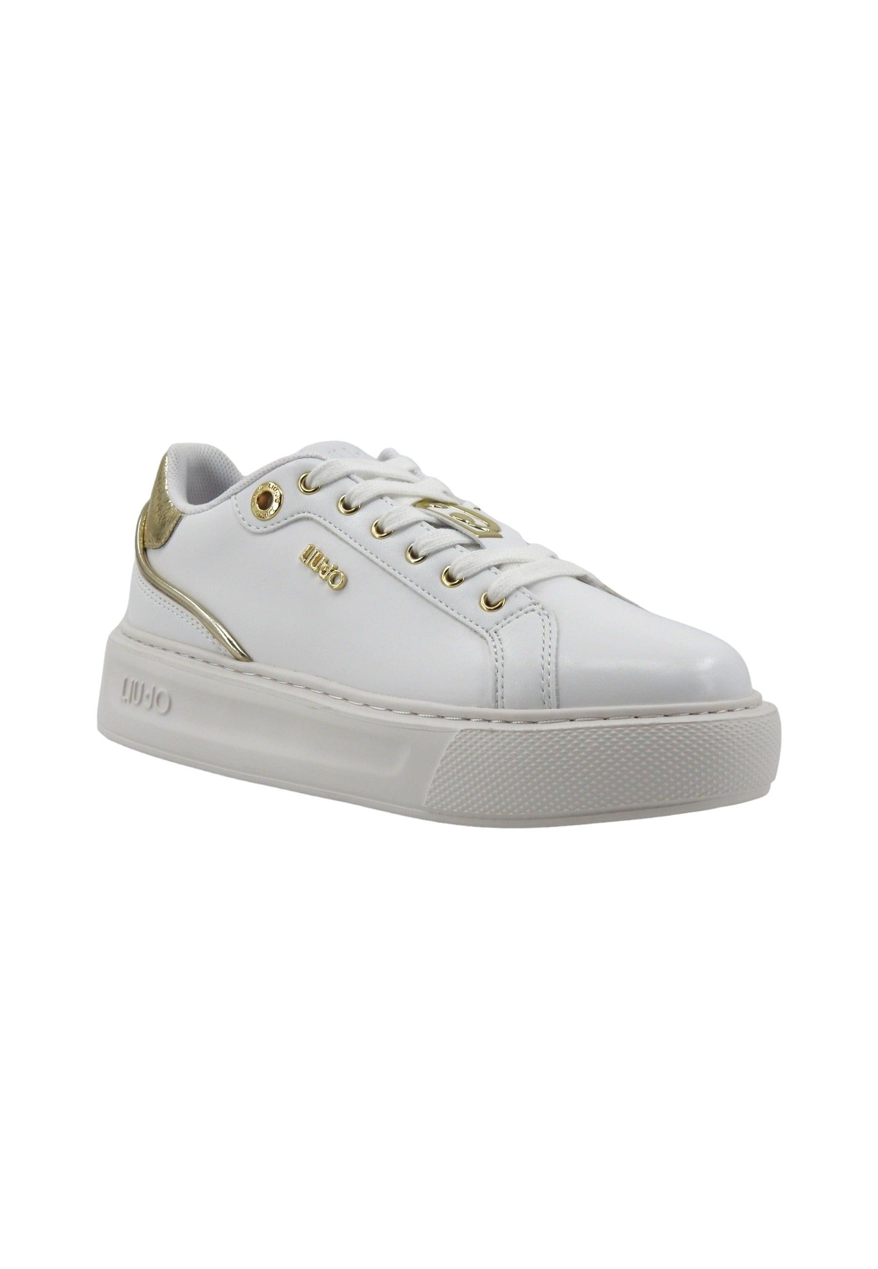 LIU JO Kylie 27 Sneaker Donna White BA4073PX179 - Sandrini Calzature e Abbigliamento